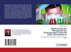 Copertina di Modernising the Monograph for Cetomacrogol Cream BP 1980, Formulation A