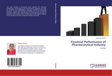 Buchcover von Financial Performance of Pharmaceutical Industry