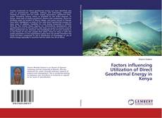 Capa do livro de Factors influencing Utilization of Direct Geothermal Energy in Kenya 