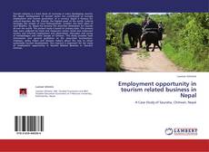 Employment opportunity in tourism related business in Nepal的封面