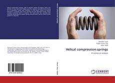 Helical compression springs kitap kapağı