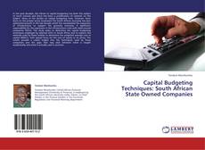 Buchcover von Capital Budgeting Techniques: South African State Owned Companies