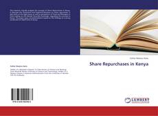 Bookcover of Share Repurchases in Kenya
