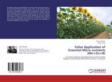 Couverture de Foliar Application of Essential Micro nutrients (Mn+Zn+B)
