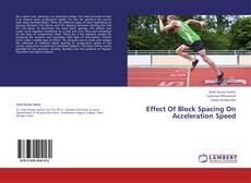 Copertina di Effect Of Block Spacing On Acceleration Speed