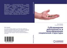 Copertina di Субсидиарная деятельность и трансформация социальной структуры