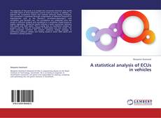 Couverture de A statistical analysis of ECUs in vehicles
