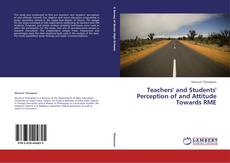 Copertina di Teachers' and Students' Perception of and Attitude Towards RME