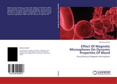 Buchcover von Effect Of Magnetic Microspheres On Dynamic Properties Of Blood