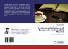 Couverture de Psychological adjustment of Bangladeshi students at IIU Malaysia