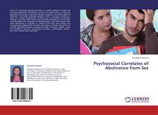 Capa do livro de Psychosocial Correlates of Abstinence from Sex 