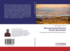 Buchcover von Biomass-based Thermal Power Generation