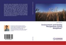 Capa do livro de Environment and Society "Perspectives across disciplines” 