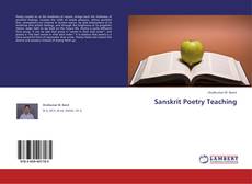 Capa do livro de Sanskrit Poetry Teaching 