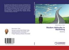 Buchcover von Modern Attitudes in Marketing