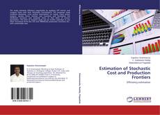 Buchcover von Estimation of Stochastic Cost and Production Frontiers