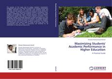 Maximizing Students' Academic Performance in Higher Education kitap kapağı