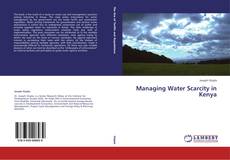 Capa do livro de Managing Water Scarcity in Kenya 