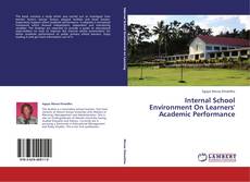 Portada del libro de Internal School Environment On Learners' Academic Performance