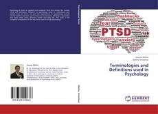 Buchcover von Terminologies and Definitions used in Psychology