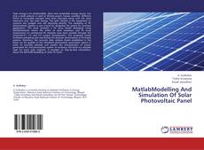 Portada del libro de MatlabModelling And Simulation Of Solar Photovoltaic Panel