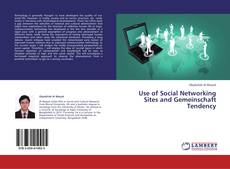 Buchcover von Use of Social Networking Sites and Gemeinschaft Tendency