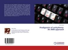 Buchcover von Predignosis of arrhythmia-An ANN approach