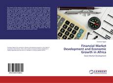 Couverture de Financial Market Development and Economic Growth in Africa