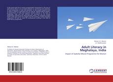 Couverture de Adult Literacy in Meghalaya, India
