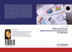 Buchcover von Macroeconomic determinants of equity price in Pakistan
