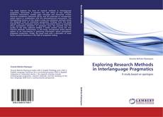 Portada del libro de Exploring Research Methods in Interlanguage Pragmatics