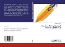 Portada del libro de Student Perceptions of Teacher Comments