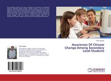 Buchcover von Awareness Of Climate Change Among Secondary Level Students