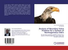 Buchcover von Analysis of Boundary Value Problem for a System of Nonhogeneous Ode's