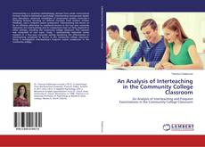 Couverture de An Analysis of Interteaching in the Community College Classroom
