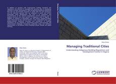 Buchcover von Managing Traditional Cities