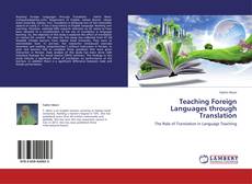 Buchcover von Teaching Foreign Languages through Translation