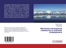 Bookcover of Металло-лигандный гомеостаз в клетках эпидермиса