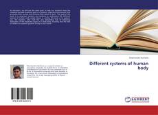 Buchcover von Different systems of human body