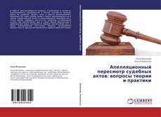 Bookcover of Апелляционный пересмотр судебных актов: вопросы теории и практики