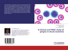 Capa do livro de A Clinical and FNAC study of gingiva in Acute Leukemia 