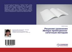 Buchcover von Решение уравнения Эйлера проекционно-сеточным методом