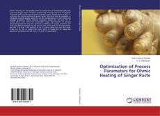 Couverture de Optimization of Process Parameters for Ohmic Heating of Ginger Paste