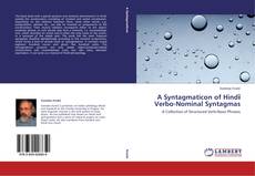 A Syntagmaticon of Hindī Verbo-Nominal Syntagmas的封面