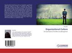 Copertina di Organizational Culture