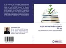 Capa do livro de Agricultural Education in Africa 