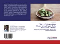 Buchcover von Effect of conservation tillage on soil loss, choke mountain, Ethiopia