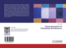 Couverture de Characterization of Probability Distributions