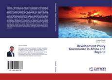 Buchcover von Development Policy Governance in Africa and Beyond