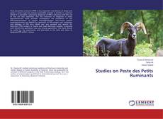 Studies on Peste des Petits Ruminants的封面